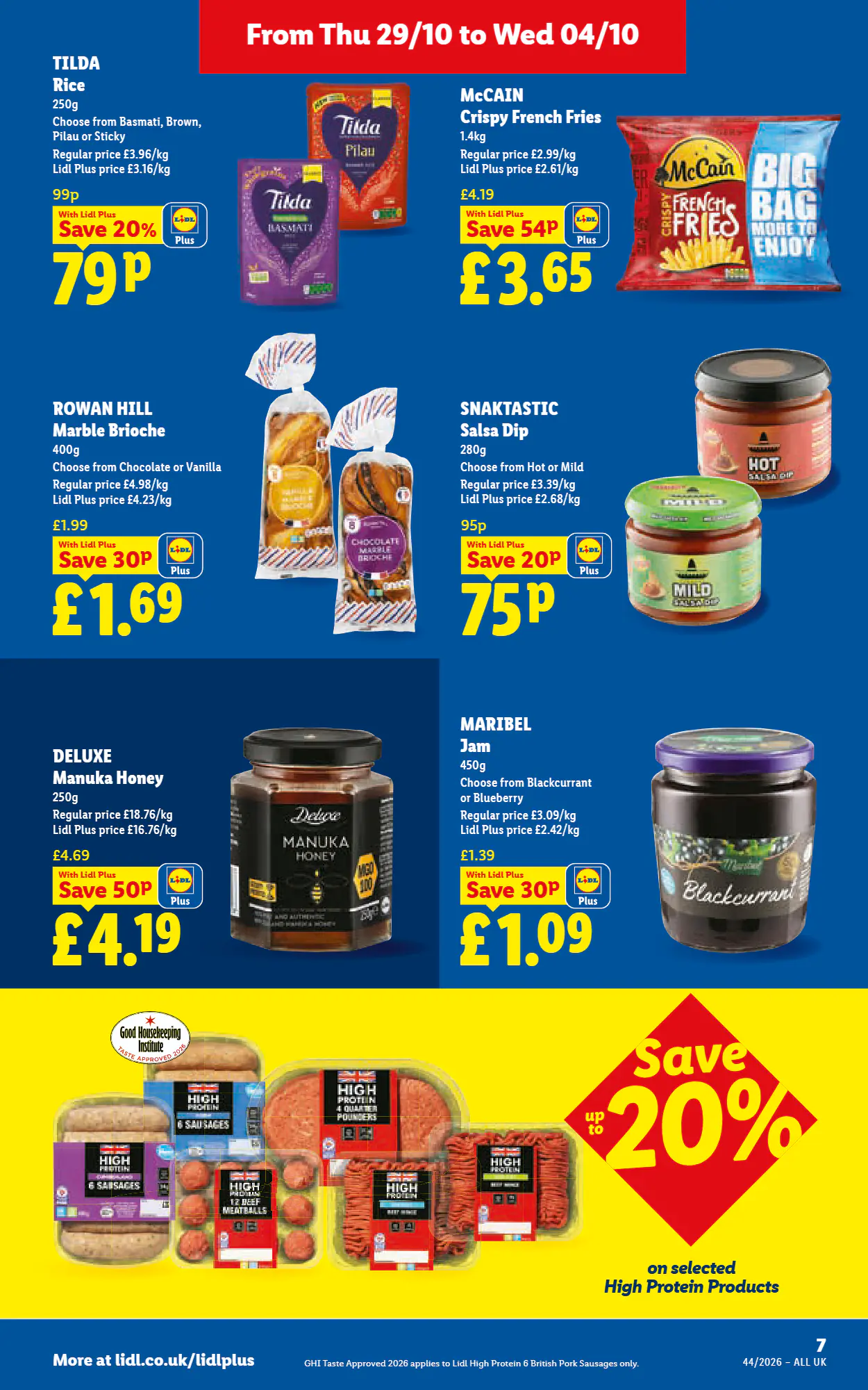 Lidl offers valid from 29/10/2026 - Page 7.
