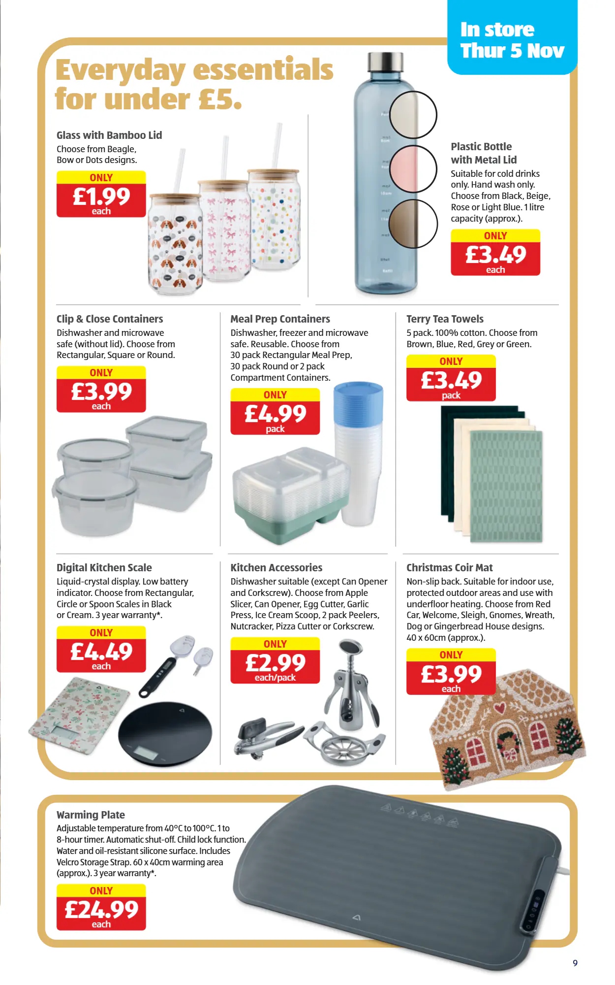 Aldi offers valid from 05/11/2026 - Page 9.