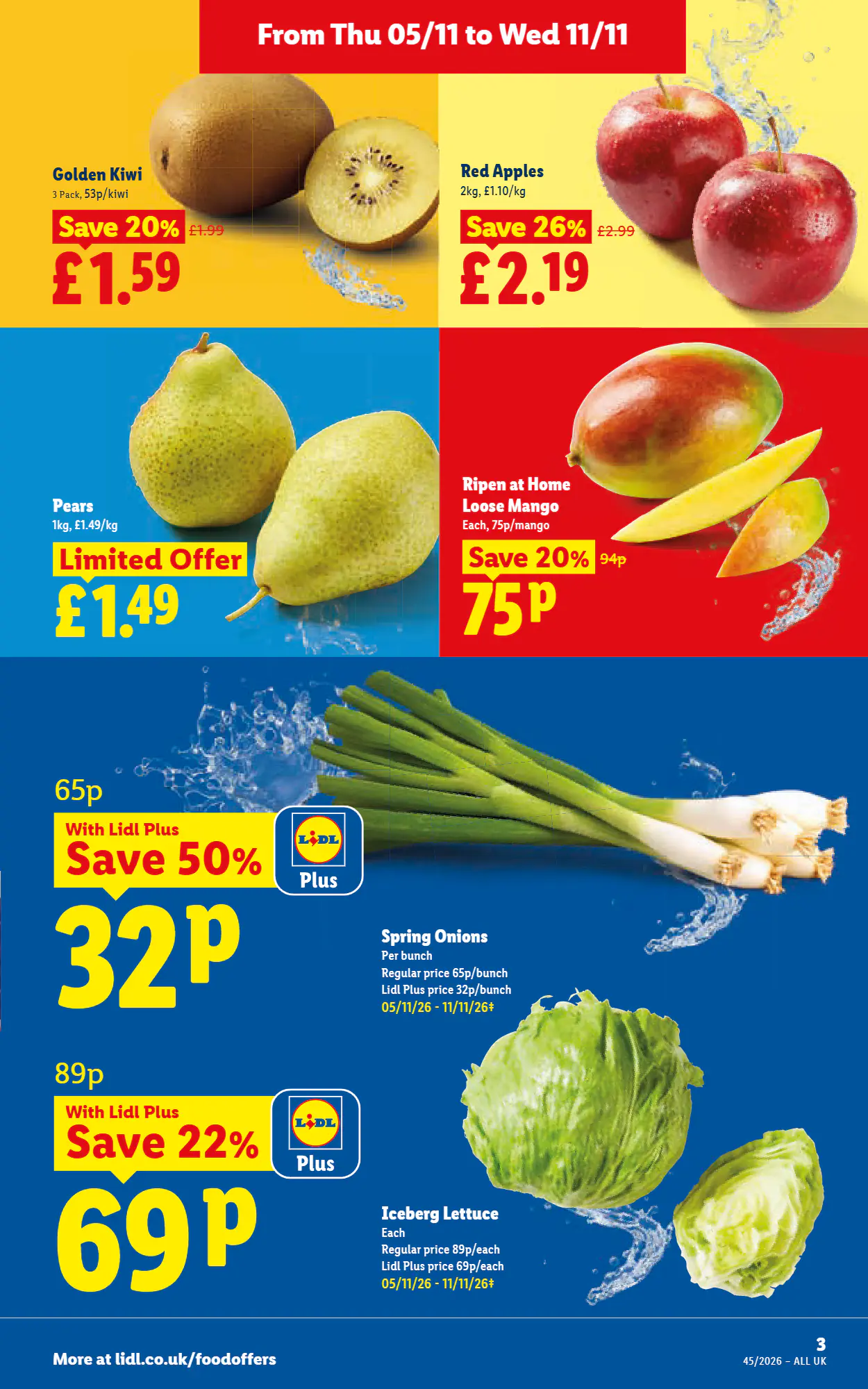 Lidl offers valid from 05/11/2026 - Page 3.