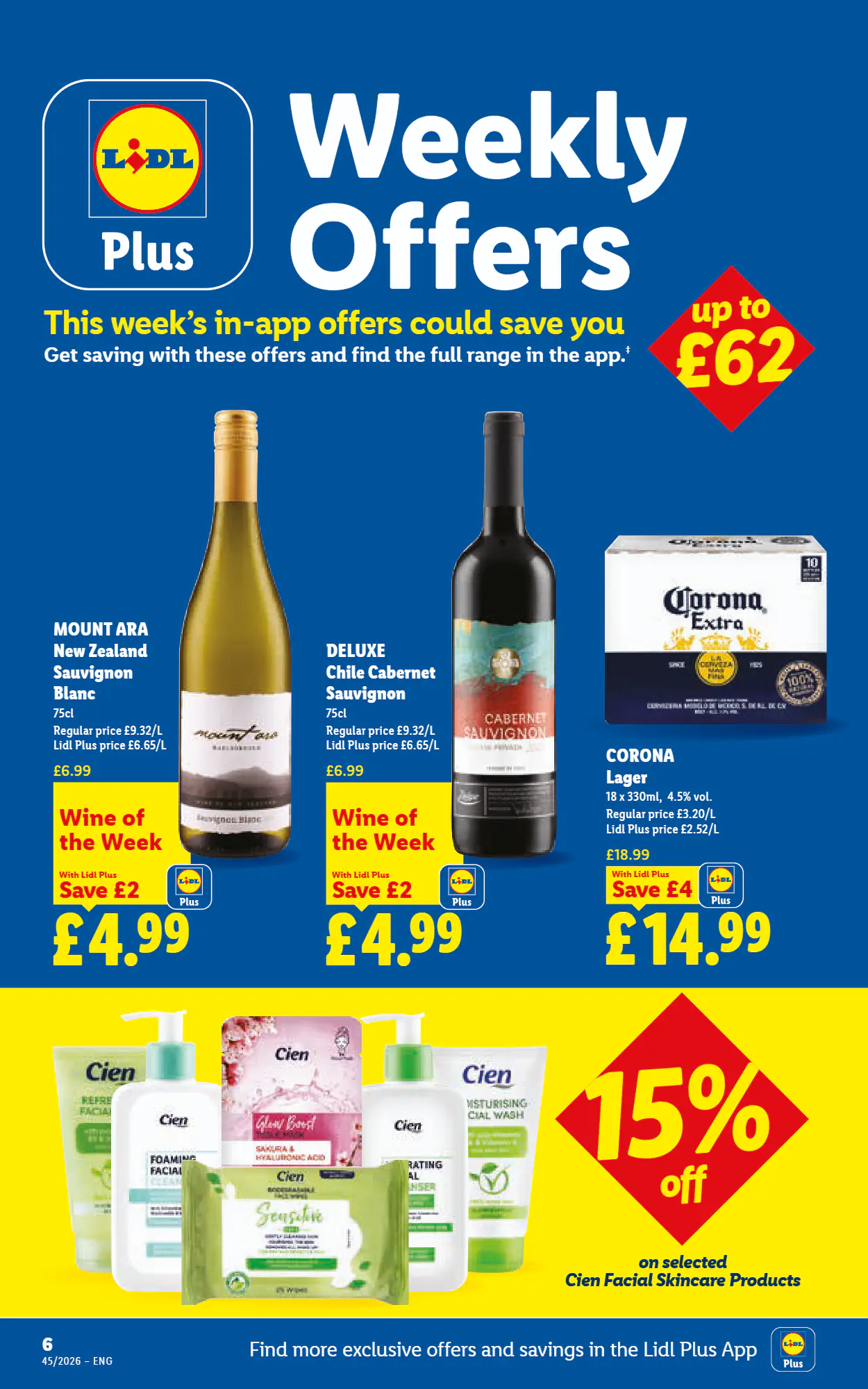 Lidl offers valid from 05/11/2026 - Page 6.